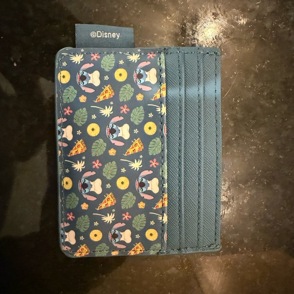 Loungefly Disney Stitch Patterned Cardholder - image 2